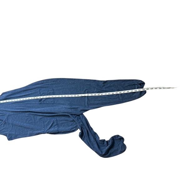 Smash + Tess Saturday Romper- Blue Sleeveless Romper- Size Medium - Picture 9 of 10